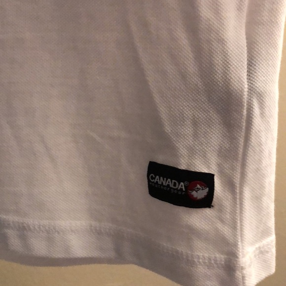 NWT Men's Canada Weathergear White Collared Shirt in Size XL 100% Cotton - Picture 4 of 7